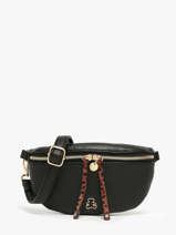 Heuptasje Lulu castagnette Zwart zip ZINH