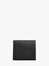 Porte-monnaie Cuir Katana Noir marina 753047