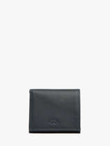 Porte-monnaie Cuir Katana Bleu marina 753047