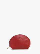 Porte-monnaie Cuir Katana Rouge marina 753007