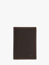 Portefeuille Cuir Katana Marron marina 753019
