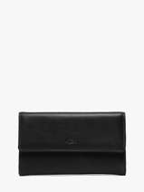 Porte-monnaie Cuir Katana Noir marina 753080