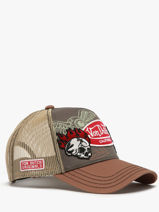 Casquette Von dutch Multicolore accessoires PATCHES-vue-porte