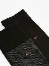 Chaussettes Tommy hilfiger Noir socks 71236313-vue-porte