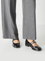 Ballerinas Uit Leder Tamaris Zwart women 45-vue-porte