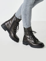 Bottines Tamaris Gris accessoires 43-vue-porte