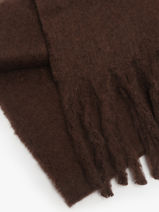 charpe Pieces Marron nikita 17141073-vue-porte