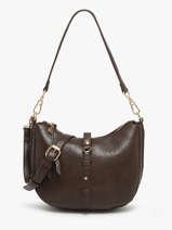 Sac Port paule Bride Lulu castagnette Marron bride ZAYDEN