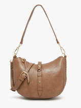 Sac Port paule Bride Lulu castagnette Marron bride ZAYDEN