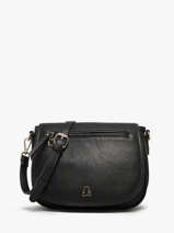 Sac Bandoulire Zip Lulu castagnette Noir zip ZAHAR