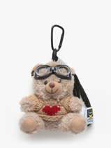 Bijou De Sac Pink Bear Miniprix Beige charms BB