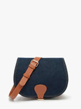 Sac Bandoulire Denim Brut Paul marius Bleu denim brut BOHEMDEB