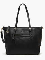 Schoudertas Zip Lulu castagnette Zwart zip ZAHERE
