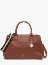 Sac  Main Soft Lulu castagnette Marron soft YAEL