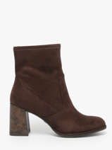 Enkellaarsjes Met Hak Tamaris Bruin accessoires 43