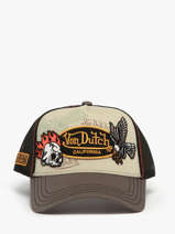 Casquette Von dutch Beige accessoires PATCHES