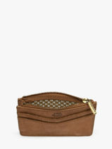 Kaarthouder Leder Mila louise Bruin vintage 3570X-vue-porte