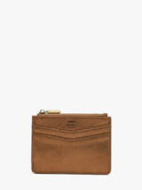 Kaarthouder Vintage Leder Mila louise Bruin vintage 3570X