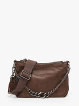 Sac Bandoulire Vintage Mila louise Marron vintage 3864C