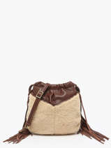 Sac Bandoulire Vintage Mila louise Marron vintage 3812TC