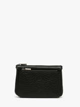 Porte-monnaie Cuir Mila louise Noir vintage 3802EC
