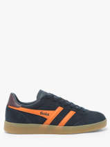 Sneakers Uit Leder Gola Blauw men CMB735