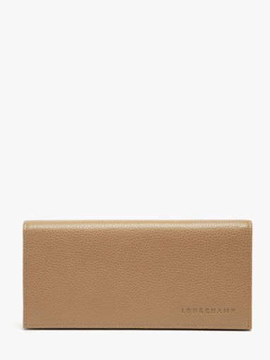 Longchamp Le foulonn Portefeuille Jaune