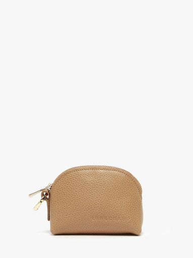 Longchamp Le foulonn� Porte monnaie Marron