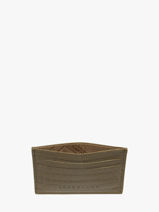 Longchamp Longchamp pocket croco Kredietkaarthouder Groen-vue-porte