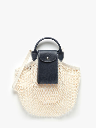 Longchamp Le pliage filet poche Besace Beige