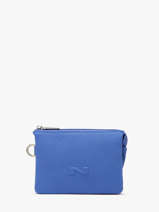 Portemonnee 2 Compartimenten Leder Nathan baume Blauw original n 302N