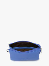 Portemonnee 2 Compartimenten Leder Nathan baume Blauw original n 302N-vue-porte