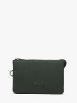 Trousse 2 Compartiments Cuir Nathan baume Vert original n 283N