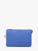 Etui 2 Compartimenten Leder Nathan baume Blauw original n 283N