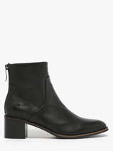 Bottines  Talon En Cuir Mam'zelle Noir women CSIUY50