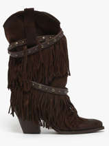 Santiago Laarzen Uit Leder Metisse Bruin women XD2128