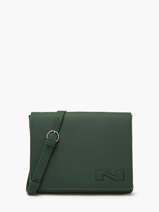 Sac Bandoulire Brugge Cuir Nathan baume Vert n city 2