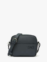Sac Bandoulire Antwerp Cuir Nathan baume Bleu n city 4