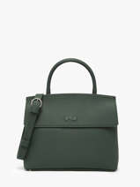 Sac Bandoulire Clarita Cuir Nathan baume Vert nathan 18
