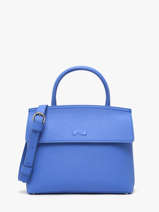 Cross Body Tas Clarita Leder Nathan baume Blauw nathan 18