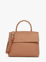 Sac Bandoulire Clarita Cuir Nathan baume Marron nathan 18