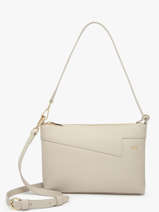 Sac Bandouli�re Palma Cuir Nathan baume Beige nathan 27