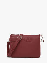 Sac Bandoulire Milano Cuir Nathan baume Rouge n city 3