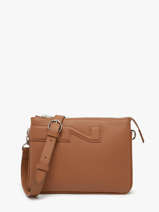 Sac Bandoulire Milano Cuir Nathan baume Marron n city 3