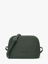 Sac Bandoulire Lilou Cuir Nathan baume Vert egee 2