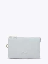 Trousse 2 Compartiments Cuir Nathan baume Bleu original n 283N