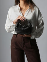 Longchamp Le pliage xtra animation winte Sac port main Noir-vue-porte