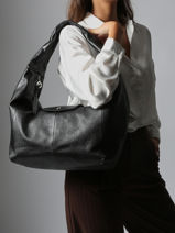 Longchamp Le pliage xtra animation winte Besace Noir-vue-porte