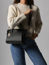 Sac Bandoulire Grained Miniprix Noir grained R2004-vue-porte