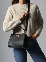 Sac Bandoulire Argile Miniprix Noir argile R1997-vue-porte